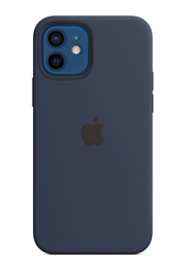 Apple Silikone-etui med MagSafe til iPhone 12 Mini – mørk marineblå
